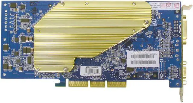 Alt view image 3 of 5 - PNY GeForce FX 5950Ultra 256MB DDR AGP 4X/8X Graphics Card Verto GeForce FX5950 Ultra(VCGFX595APB)