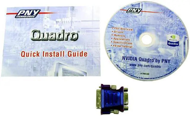 Alt view image 5 of 6 - PNY Quadro FX 1100 VCQFX1100-PB 128MB 128-bit DDR AGP 4X/8X Graphics Card