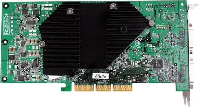 Alt view image 3 of 5 - PNY Quadro FX 3000 VCQFX3000-PB 256MB 256-bit DDR AGP 4X/8X Graphics Card