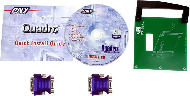 Alt view image 4 of 5 - PNY Quadro FX 3000 VCQFX3000-PB 256MB 256-bit DDR AGP 4X/8X Graphics Card