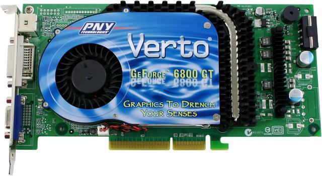 PNY GeForce 6800GT Video Card VCG6800GAPB - Newegg.com