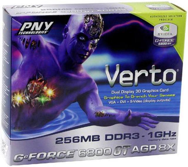 Alt view image 5 of 5 - PNY GeForce 6800GT 256MB GDDR3 AGP 4X/8X Graphics Card VCG6800GAPB