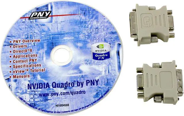 Alt view image 5 of 6 - PNY Quadro FX 1300 VCQFX1300-PCIE-PB 128MB 128-bit DDR PCI Express x16 Graphics Card