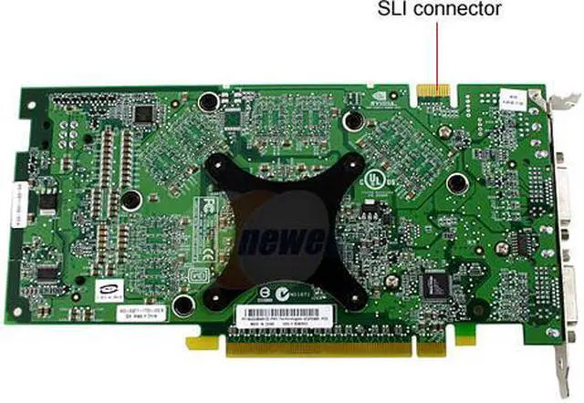 Alt view image 3 of 5 - PNY Quadro FX 3400 VCQFX3400-PCIE-PB 256MB 256-bit GDDR3 PCI Express x16 Graphics Card