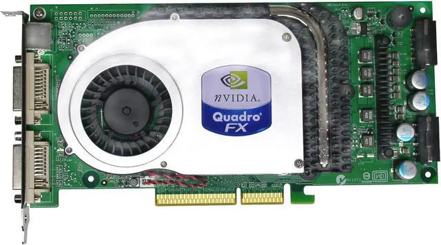Alt view image 2 of 5 - PNY Quadro FX 4000 VCQFX4000-PB 256MB 256-bit GDDR3 AGP 4X/8X Graphics Card
