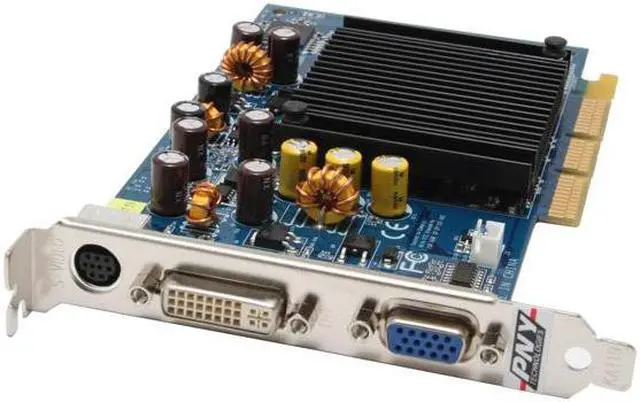 Alt view image 2 of 6 - PNY GeForce 6200 256MB GDDR2 AGP 4X/8X Graphics Card VCG62256APB