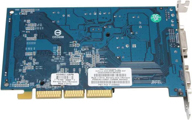 Alt view image 4 of 6 - PNY GeForce 6200 256MB GDDR2 AGP 4X/8X Graphics Card VCG62256APB
