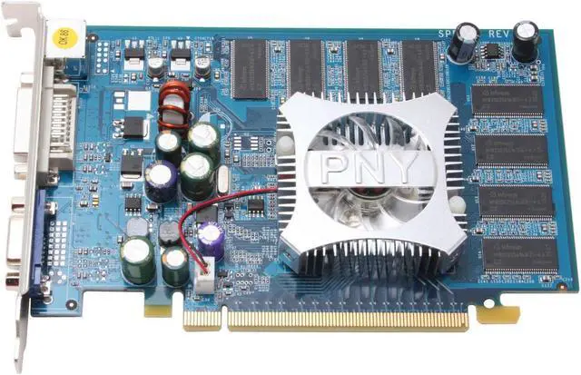 Alt view image 3 of 6 - PNY GeForce 6600 256MB DDR PCI Express x16 SLI Support Graphics Card VCG66256XPB