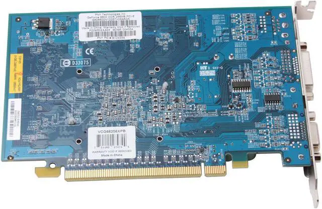 Alt view image 4 of 6 - PNY GeForce 6600 256MB DDR PCI Express x16 SLI Support Graphics Card VCG66256XPB