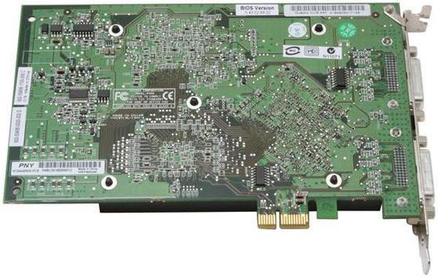 PNY Quadro NVS 440 VCQ4440NVS-PCIE-PB 256MB 128-bit GDDR3 PCI Express x1  Workstation Video Card