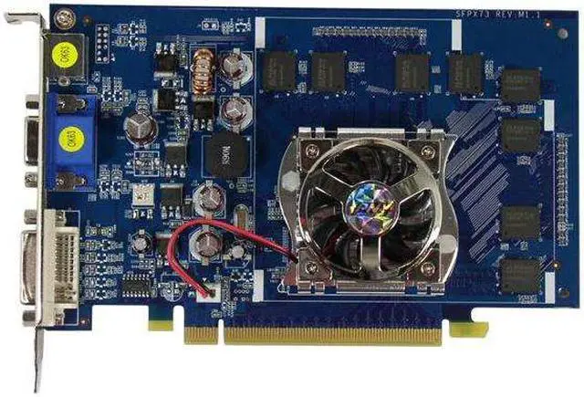 Alt view image 2 of 3 - PNY GeForce 7300GT 256MB GDDR2 PCI Express x16 Graphics Card VCG7300GXPB