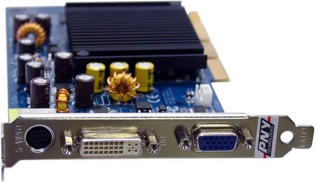 Alt view image 2 of 6 - PNY GeForce 6200 128MB DDR AGP 4X/8X Graphics Card VCG62128AWB