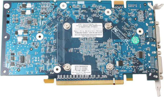 Alt view image 4 of 7 - PNY GeForce 7900GS 256MB GDDR3 PCI Express x16 SLI Support Graphics Card VCG7900SXPB