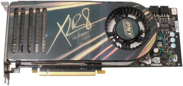 Alt view image 2 of 7 - PNY VCG8800XXPB GeForce 8800GTX 768MB 384-bit GDDR3 PCI Express x16 HDCP Ready SLI Supported Video Card