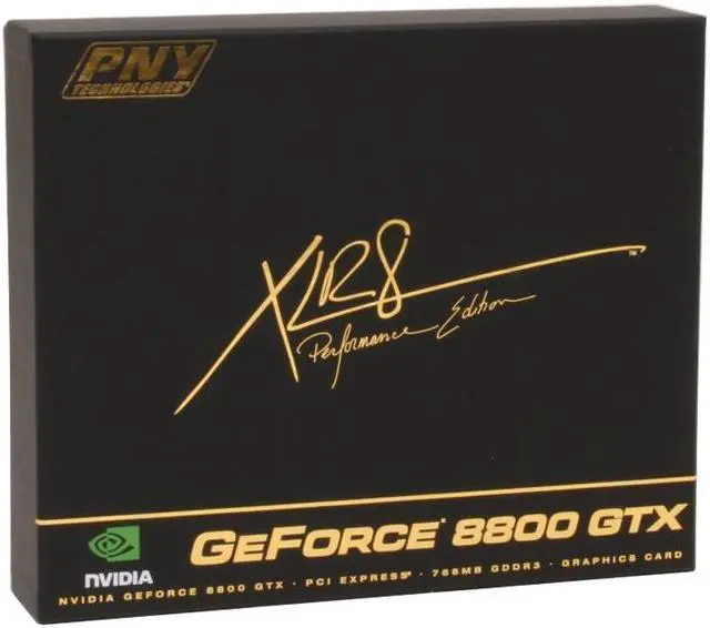 Alt view image 7 of 7 - PNY VCG8800XXPB GeForce 8800GTX 768MB 384-bit GDDR3 PCI Express x16 HDCP Ready SLI Supported Video Card