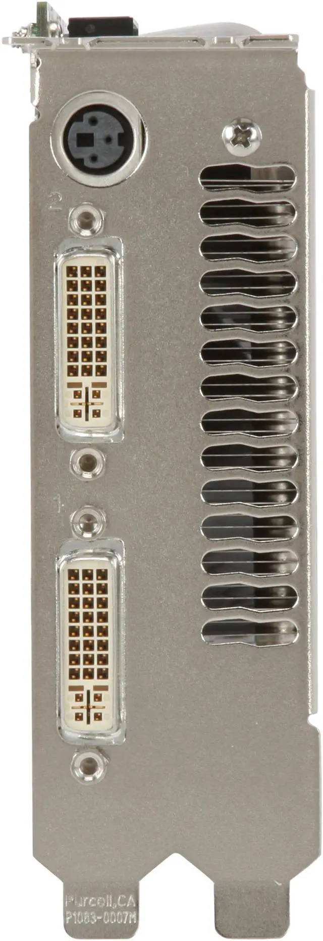 Alt view image 2 of 6 - PNY Quadro FX 5500 VCQFX5500-PCIE-PB 1GB 256-bit GDDR2 PCI Express x16 Graphics Card