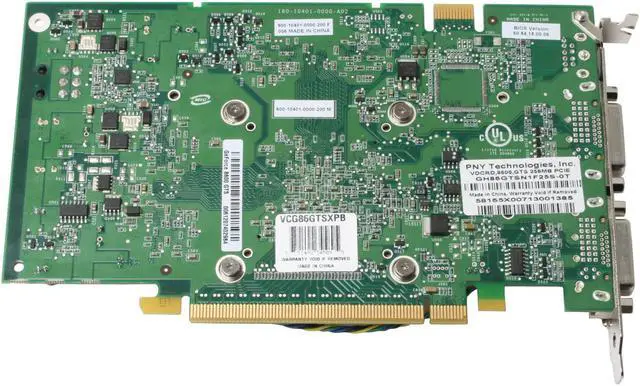 Alt view image 5 of 8 - PNY GeForce 8600 GTS 256MB GDDR3 PCI Express x16 SLI Support Graphics Card VCG86GTSXPB