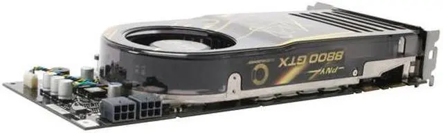 Alt view image 4 of 8 - PNY VCG8800XXPB-OC GeForce 8800GTX 768MB 384-bit GDDR3 PCI Express x16 HDCP Ready SLI Supported Video Card