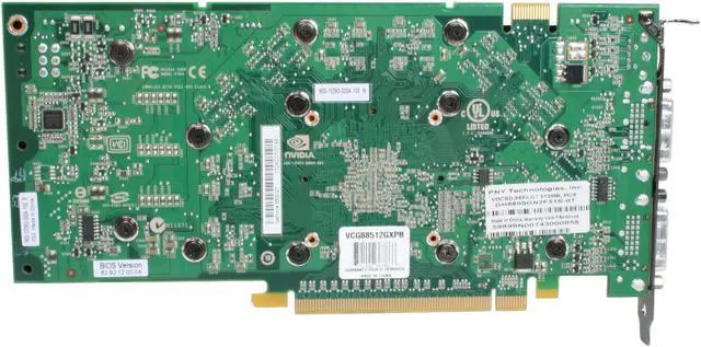 Alt view image 3 of 7 - PNY VCG88512GXPB GeForce 8800GT 512MB 256-bit GDDR3 PCI Express 2.0 x16 HDCP Ready SLI Supported Video Card