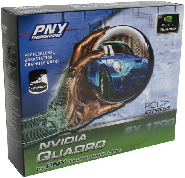 Alt view image 11 of 11 - PNY Quadro FX 1700 VCQFX1700-PCIE-PB 512MB 128-bit GDDR2 PCI Express x16 Graphics Card