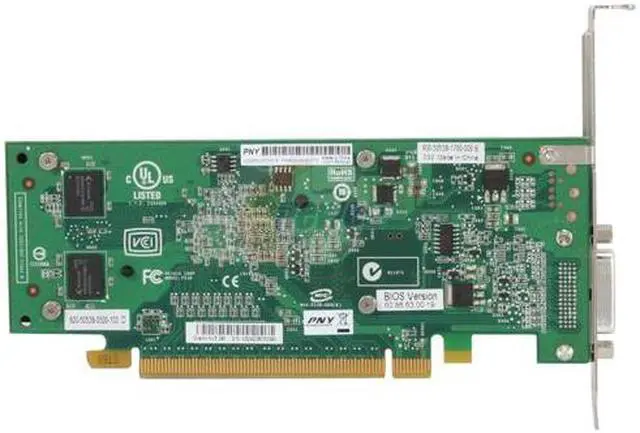 Alt view image 4 of 5 - PNY Quadro NVS 290 VCQ290NVS-PCIEX16-PB 256MB 64-bit GDDR2 PCI Express x16 Low Profile Graphics Card