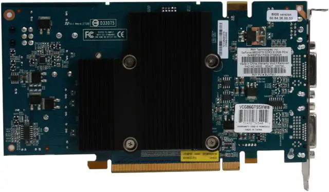 Alt view image 4 of 8 - PNY GeForce 8600 GTS 512MB GDDR3 PCI Express x16 SLI Support Graphics Card VCG86GTS5XWB-OC