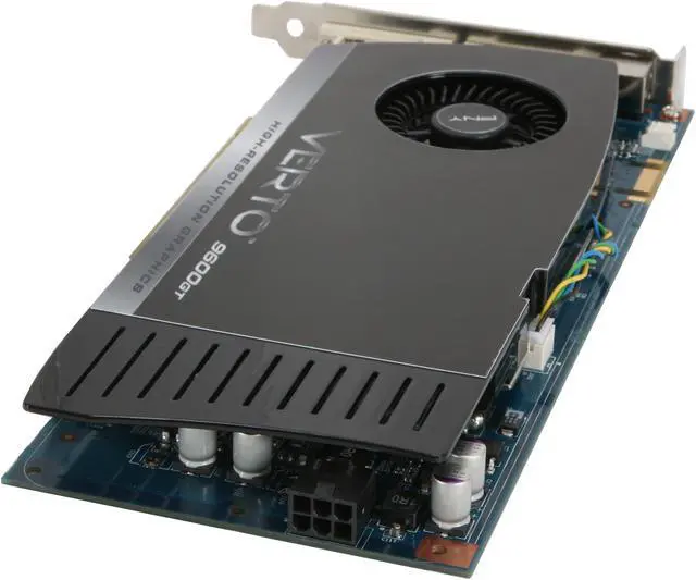 Alt view image 5 of 6 - PNY GeForce 9600 GT 512MB GDDR3 PCI Express 2.0 x16 SLI Support Graphics Card VCG96512GXPB