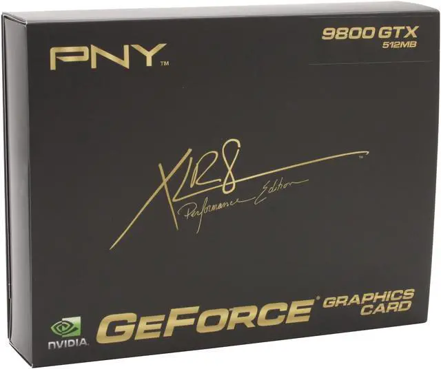 Alt view image 8 of 8 - PNY XLR8 GeForce 9800 GTX(G92) 512MB GDDR3 PCI Express 2.0 x16 SLI Support Graphics Card VCG98GTXXPB