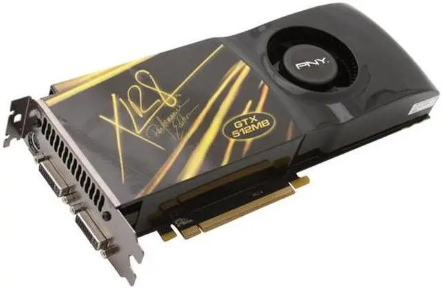 Alt view image 3 of 11 - PNY XLR8 GeForce 9800 GTX(G92) 512MB GDDR3 PCI Express 2.0 x16 SLI Support Graphics Card VCG98GTXXPB-FLB