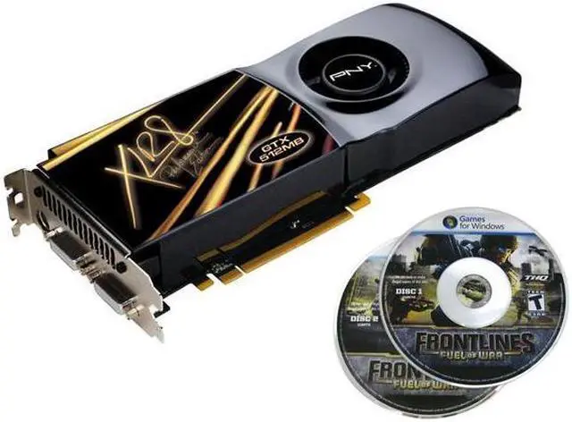 Main image of PNY XLR8 GeForce 9800 GTX(G92) 512MB GDDR3 PCI Express 2.0 x16 SLI Support Graphics Card VCG98GTXXPB-FLB