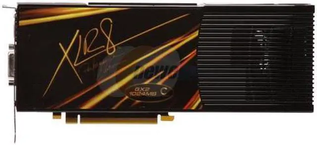 Alt view image 3 of 6 - PNY GeForce 9800 GX2 1GB GDDR3 PCI Express 2.0 x16 SLI Support Graphics Card VCG98GX2XPB-OC