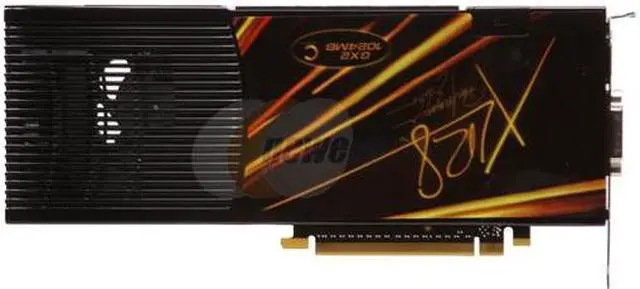 Alt view image 4 of 6 - PNY GeForce 9800 GX2 1GB GDDR3 PCI Express 2.0 x16 SLI Support Graphics Card VCG98GX2XPB-OC