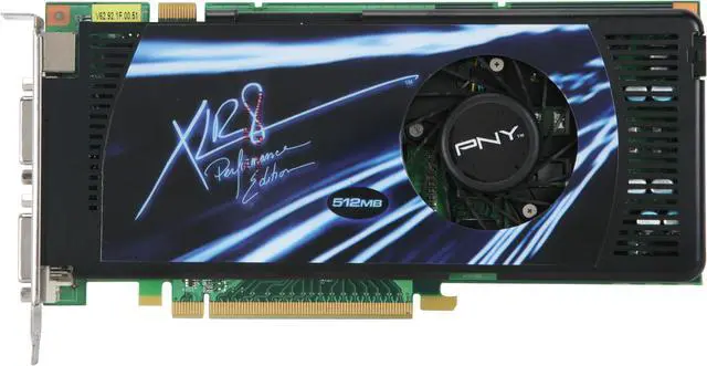 Alt view image 3 of 6 - PNY GeForce 8800 GT 512MB GDDR3 PCI Express 2.0 x16 SLI Support Graphics Card VCG88512GXEB-FLB