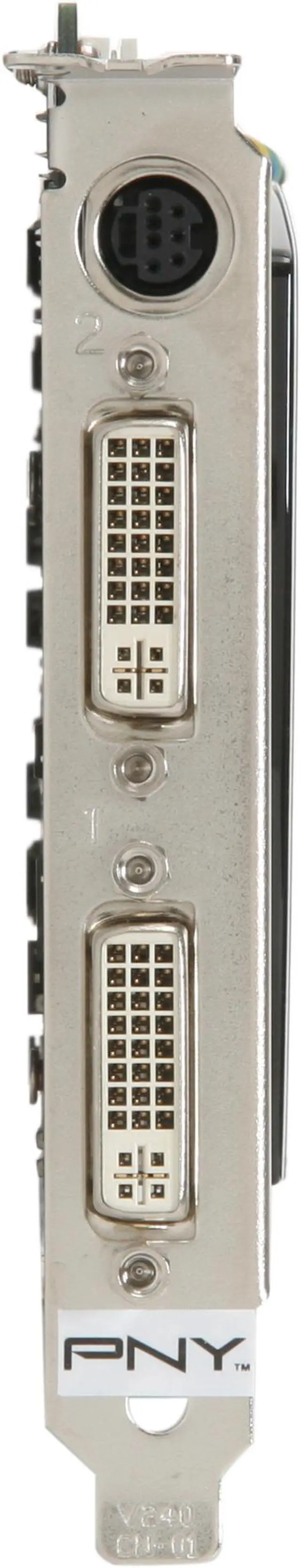 Alt view image 2 of 6 - PNY GeForce 9600 GT 512MB GDDR3 PCI Express 2.0 x16 SLI Support Graphics Card VCG96512GXEB