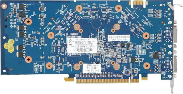 Alt view image 4 of 6 - PNY GeForce 9600 GT 512MB GDDR3 PCI Express 2.0 x16 SLI Support Graphics Card VCG96512GXEB-FLB