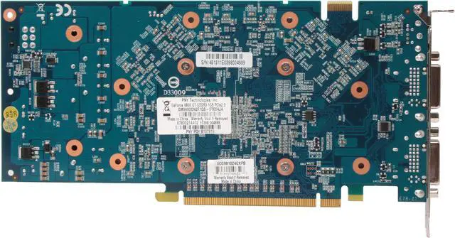 Alt view image 4 of 6 - PNY GeForce 9800 GT 1GB GDDR3 PCI Express 2.0 x16 SLI Support Graphics Card VCG981024GXEB