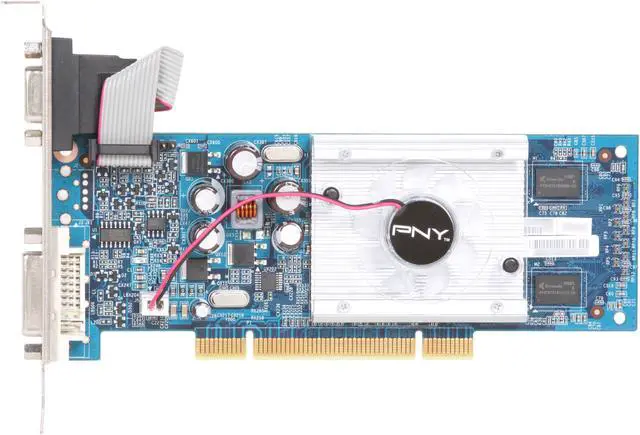 Alt view image 3 of 5 - PNY GeForce 8400 GS 512MB GDDR2 PCI Low Profile Ready Graphics Card VCG84512SPEB