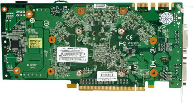 Alt view image 4 of 6 - PNY GeForce 9800 GTX+ 512MB GDDR3 PCI Express 2.0 x16 SLI Support Graphics Card VCG98GTXPXPB