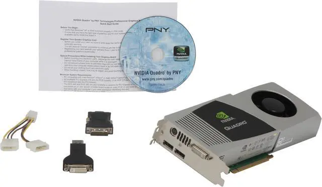 Alt view image 14 of 14 - PNY Quadro FX 4800 Quadro FX 4800 VCQFX4800-PCIE-PB 1.5GB 384-bit GDDR3 PCI Express 2.0 x16 Graphics Card