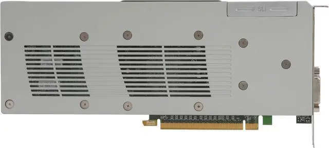 Alt view image 4 of 6 - PNY Quadro FX 5800 VCQFX5800-PCIE-PB 4GB 512-bit GDDR3 PCI Express 2.0 x16 Graphics Card