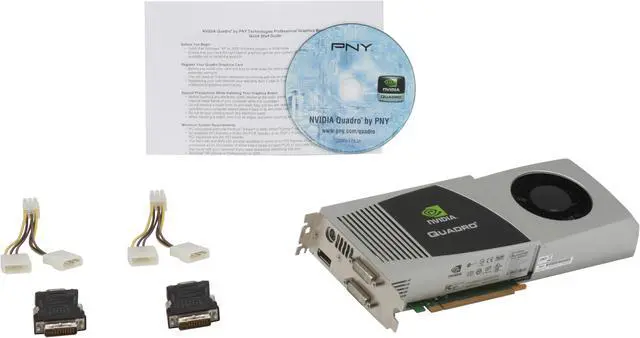 Alt view image 6 of 6 - PNY Quadro FX 5800 VCQFX5800-PCIE-PB 4GB 512-bit GDDR3 PCI Express 2.0 x16 Graphics Card