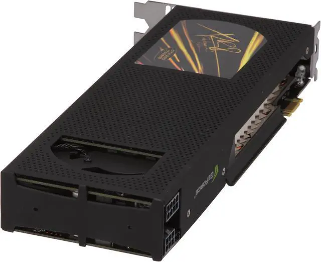 Alt view image 5 of 6 - PNY GeForce GTX 295 1792MB GDDR3 PCI Express 2.0 x16 SLI Support Graphics Card VCGGTX295XPB