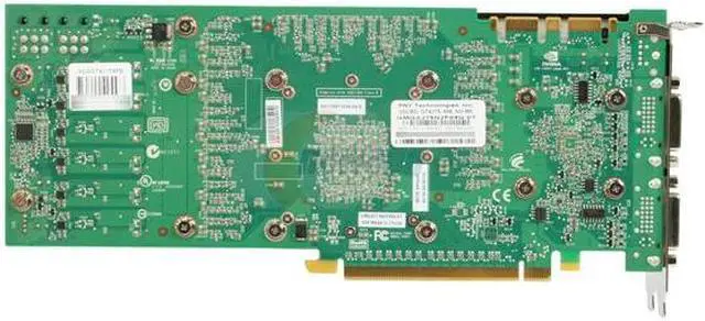 Alt view image 5 of 7 - PNY GeForce GTX 275 896MB DDR3 PCI Express 2.0 x16 SLI Support Graphics Card VCGGTX275XPB