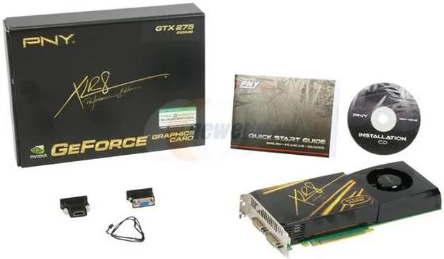 Alt view image 7 of 7 - PNY GeForce GTX 275 896MB DDR3 PCI Express 2.0 x16 SLI Support Graphics Card VCGGTX275XPB