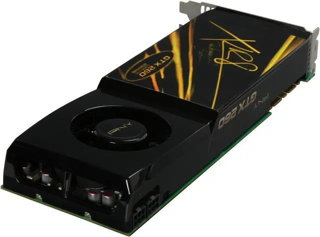 Alt view image 5 of 6 - PNY VCGGTX260CXPB GeForce GTX 260 Core 216 896MB 448-bit GDDR3 PCI Express 2.0 x16 HDCP Ready SLI Supported Video Card
