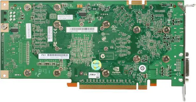 Alt view image 4 of 6 - PNY Quadro FX 3800 VCQFX3800-PCIE-PB 1GB 256-bit GDDR3 PCI Express 2.0 x16 Graphics Card