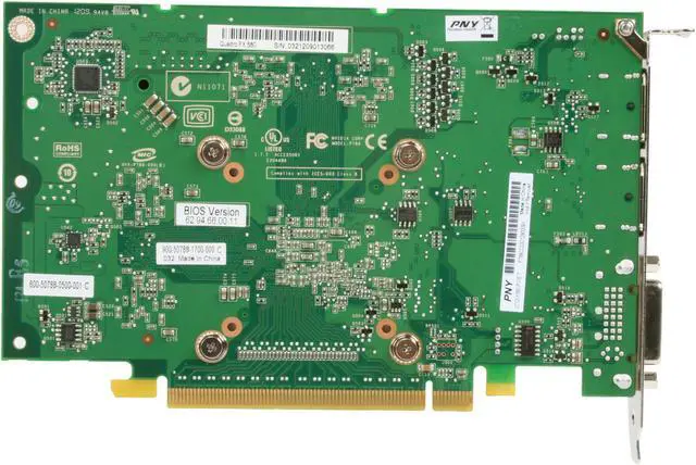 Alt view image 4 of 5 - PNY Quadro FX 580 VCQFX580-PCIE-PB 512MB 128-bit GDDR3 PCI Express 2.0 x16 Graphics Card