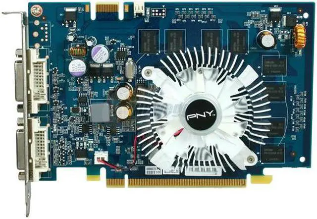 Alt view image 3 of 5 - PNY GeForce 9500 GT 1GB DDR2 PCI Express 2.0 x16 SLI Support Graphics Card VCG951024GXEB