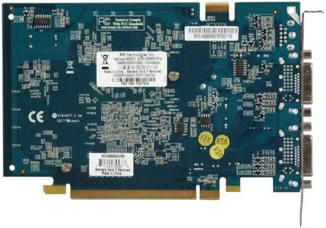 Alt view image 4 of 4 - PNY GeForce 8600 GT 256MB DDR3 PCI Express x16 SLI Support Graphics Card VCG8600GXXB - OEM