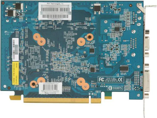 Alt view image 4 of 5 - PNY GeForce 8500 GT 512MB GDDR2 PCI Express x16 Graphics Card VCG85512GXXB - OEM